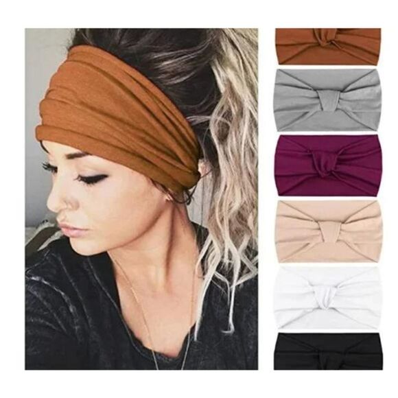 TWO Pre-Knotted African Headbands Various Colors of Your Choice. - Picture 2 of 5